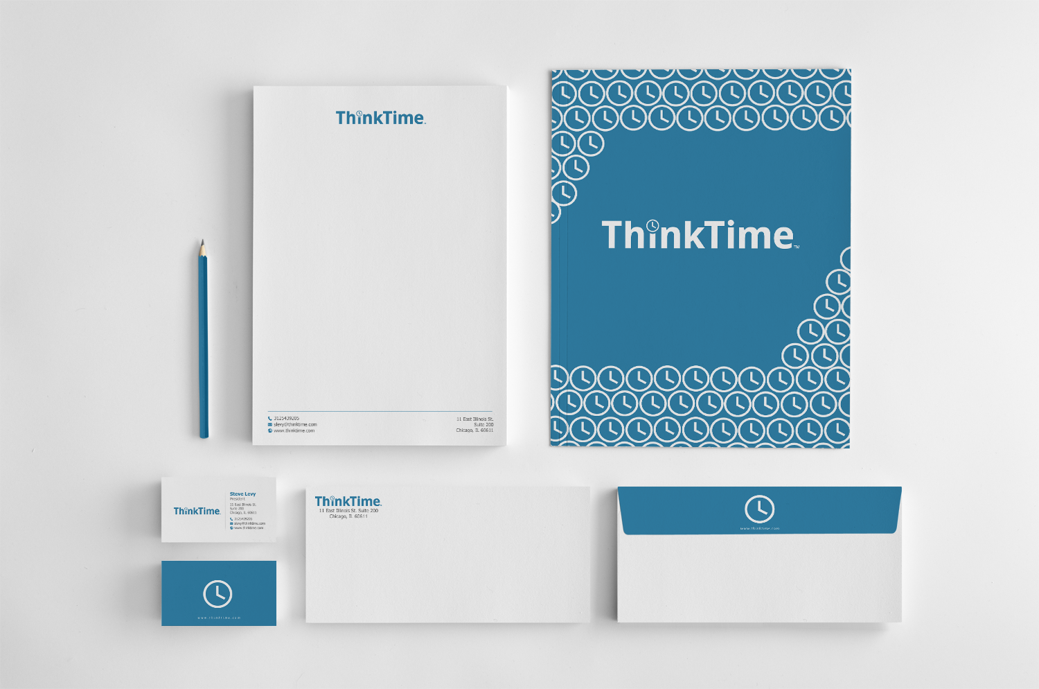 Business Card Design by chandrayaan.creative for ThinkTime  | Design #10385935