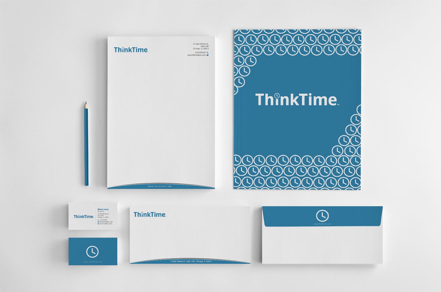 Business Card Design by chandrayaan.creative for ThinkTime  | Design #10385948