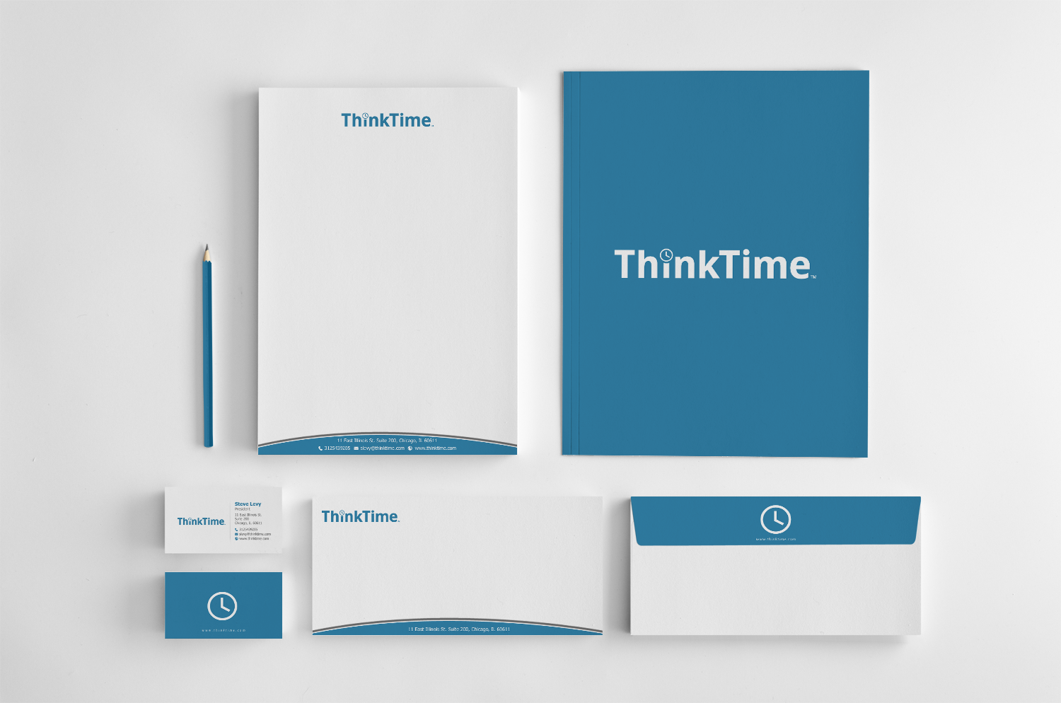 Business Card Design by chandrayaan.creative for ThinkTime  | Design #10385949