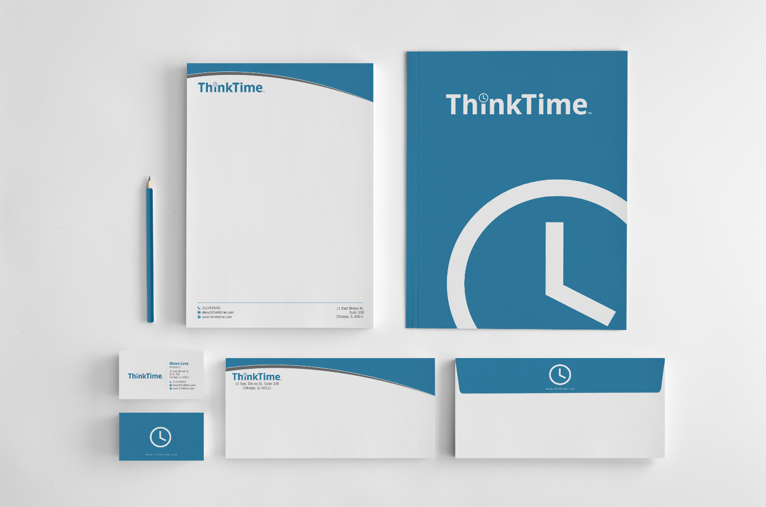 Business Card Design by chandrayaan.creative for ThinkTime  | Design #10385950
