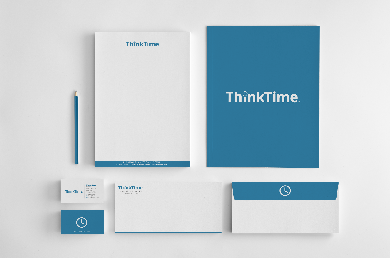 Business Card Design by chandrayaan.creative for ThinkTime  | Design #10385951