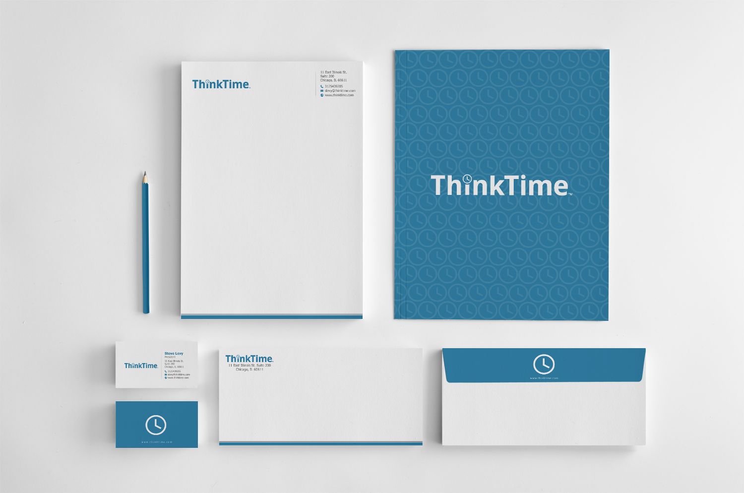 Business Card Design by chandrayaan.creative for ThinkTime  | Design #10385955