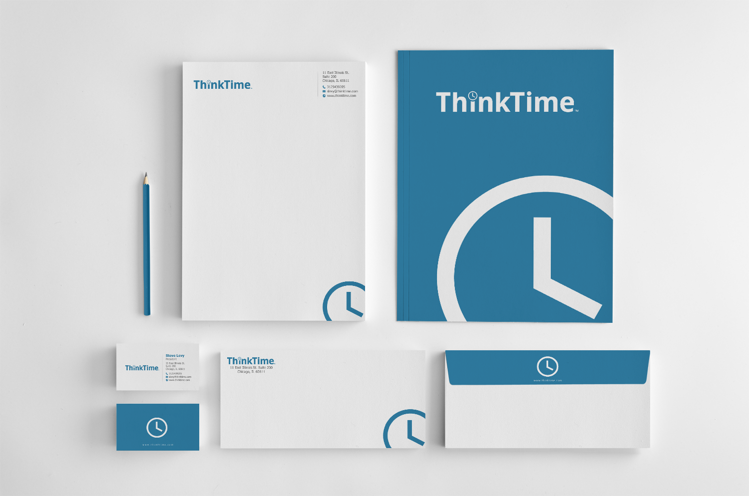 Business Card Design by chandrayaan.creative for ThinkTime  | Design #10385957