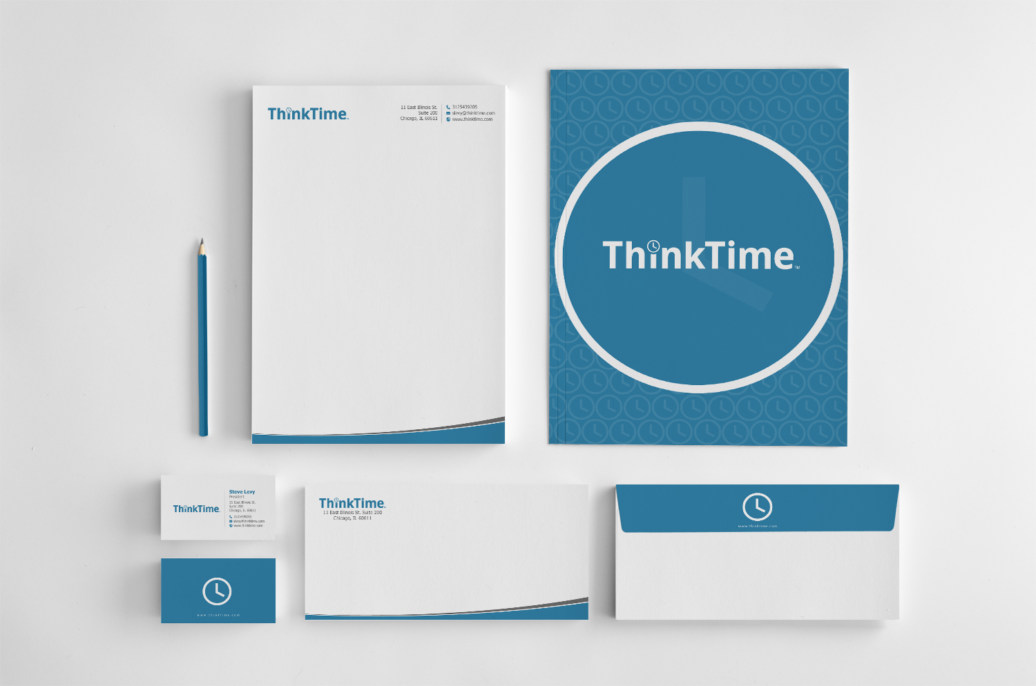Business Card Design by chandrayaan.creative for ThinkTime  | Design #10385958