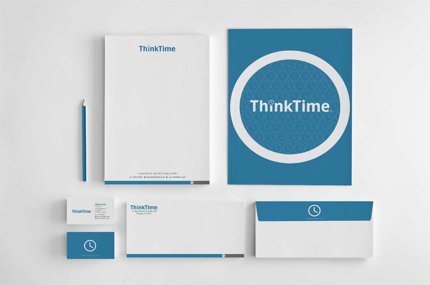 Business Card Design by chandrayaan.creative for ThinkTime  | Design #10385959