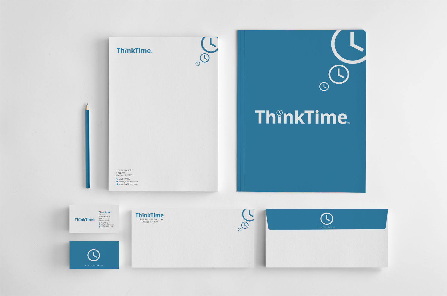 Business Card Design by chandrayaan.creative for ThinkTime  | Design #10385960
