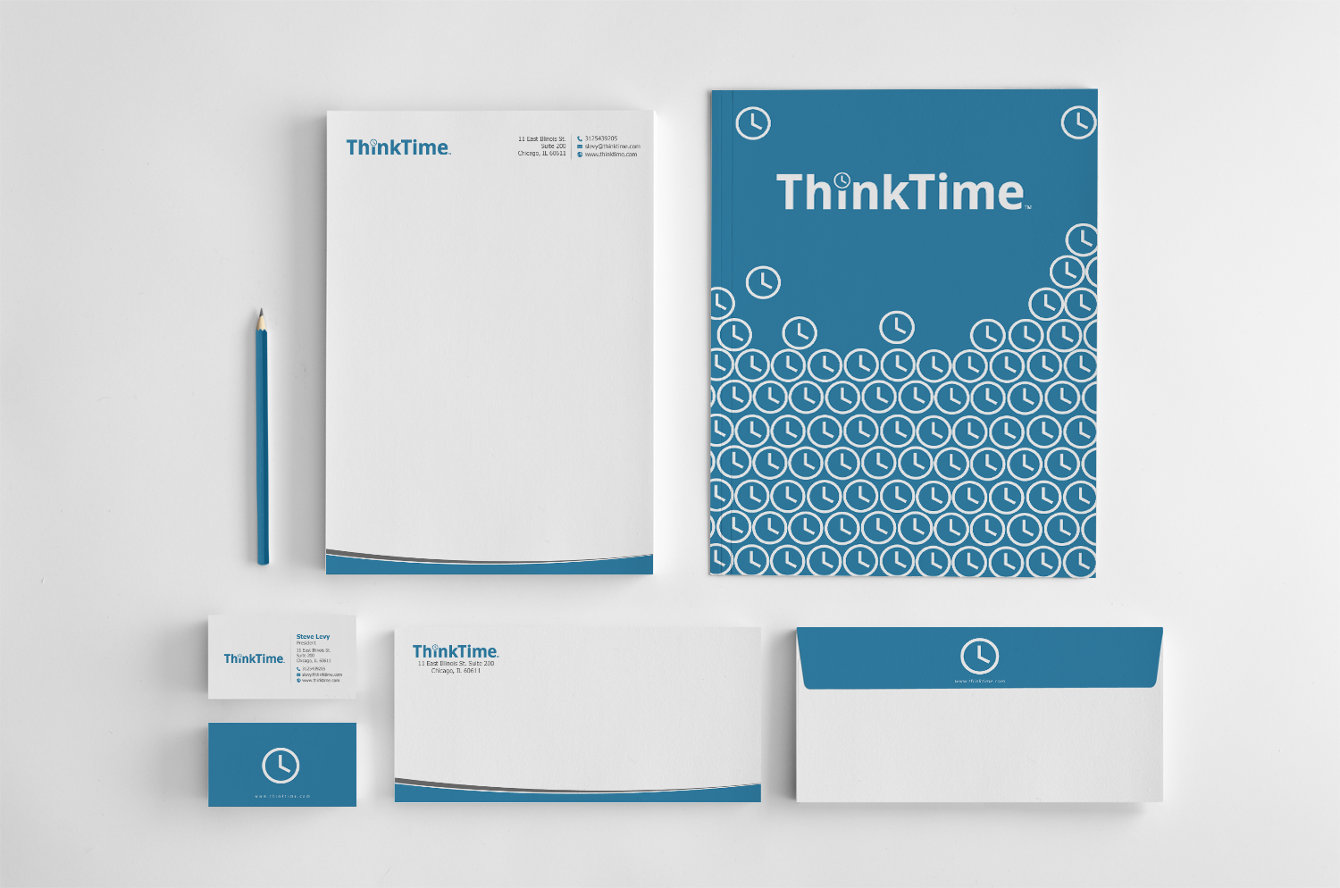 Business Card Design by chandrayaan.creative for ThinkTime  | Design #10385961