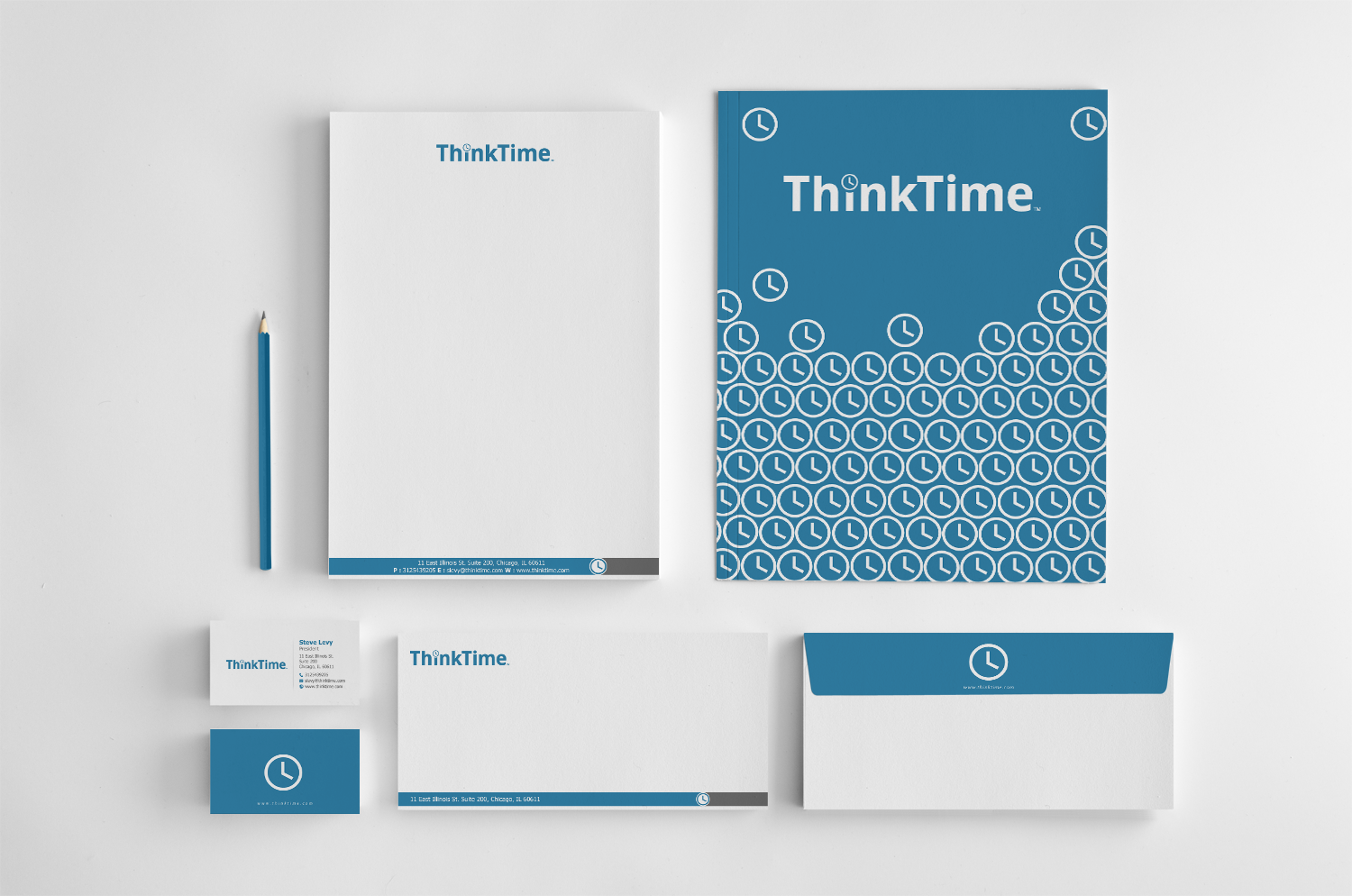 Business Card Design by chandrayaan.creative for ThinkTime  | Design #10385962