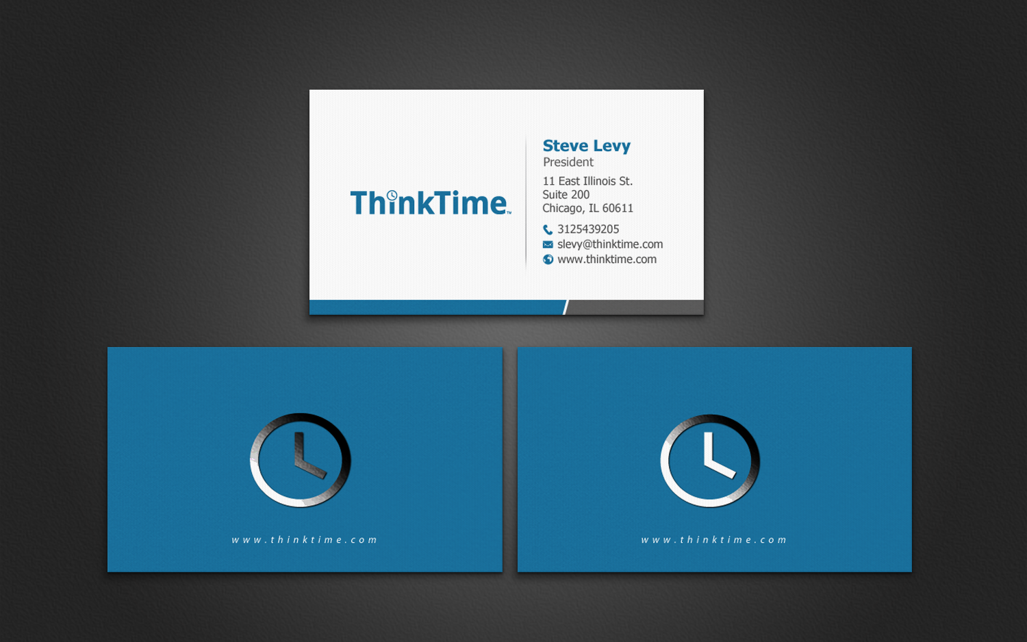 Visitenkarten-Design von chandrayaan.creative für ThinkTime  | Design #10530397