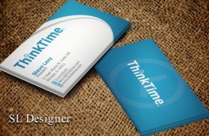 Business Card Design by SL Designer for ThinkTime  | Design: #10295101