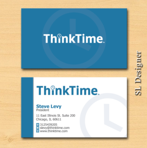 Business Card Design by SL Designer for ThinkTime  | Design: #10295154