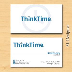 Business Card Design by SL Designer for ThinkTime  | Design: #10295156