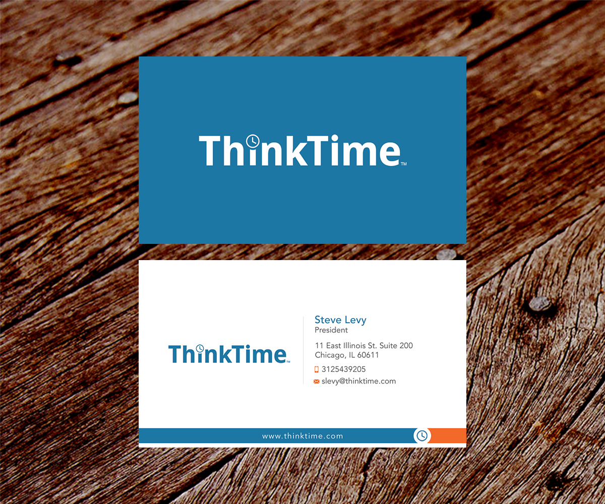 Visitenkarten-Design von SS_Designs für ThinkTime  | Design #10318024
