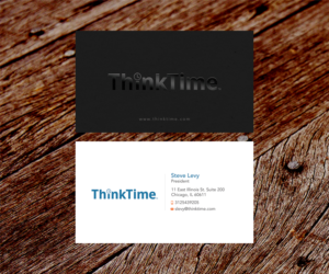 Business Card Design by SS_Designs for ThinkTime  | Design: #10318027