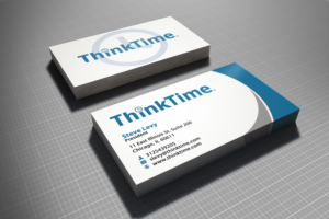 Business Card Design by Creative Designer 2016 for ThinkTime  | Design #10305814