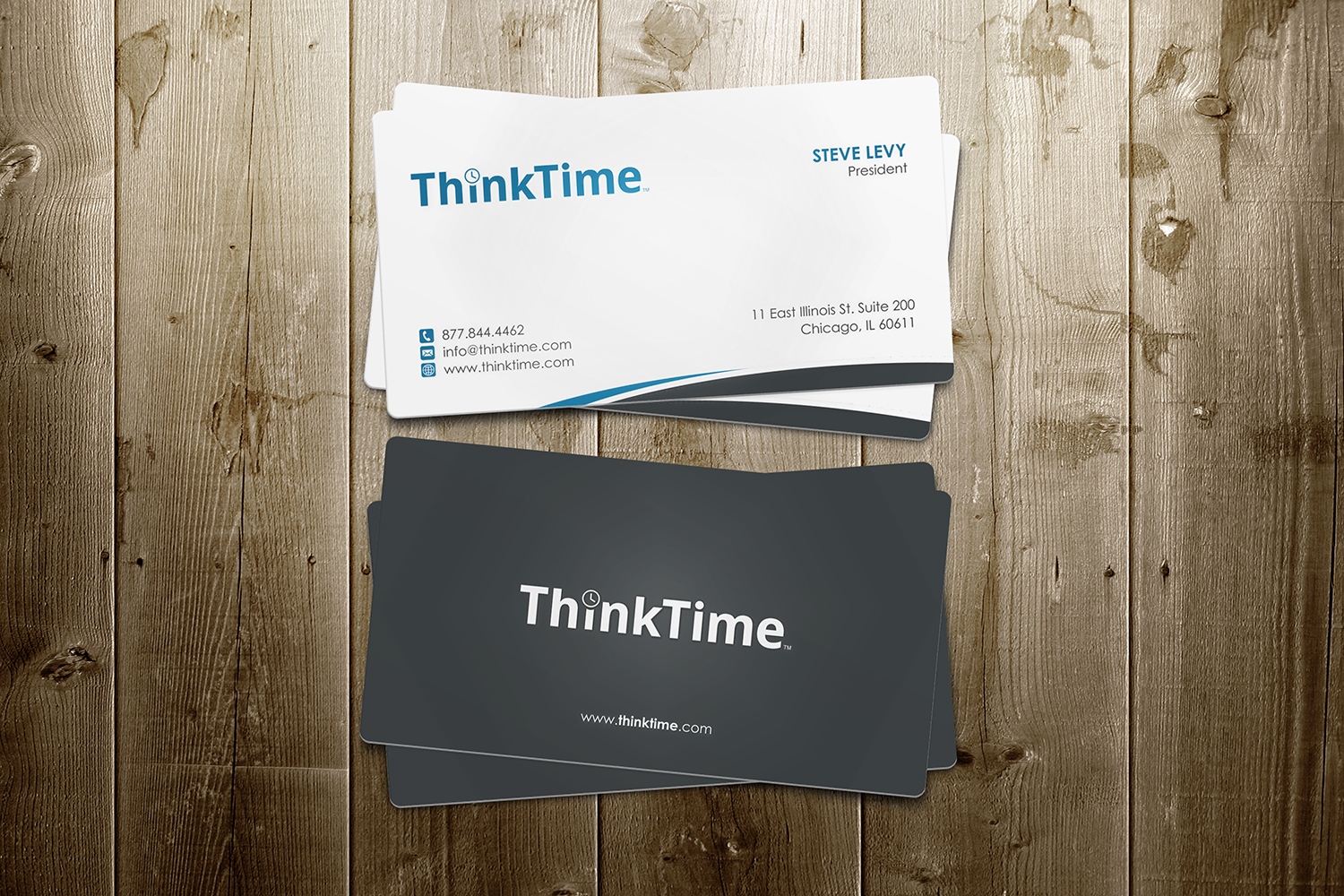 Visitenkarten-Design von logodentity für ThinkTime  | Design #10301628