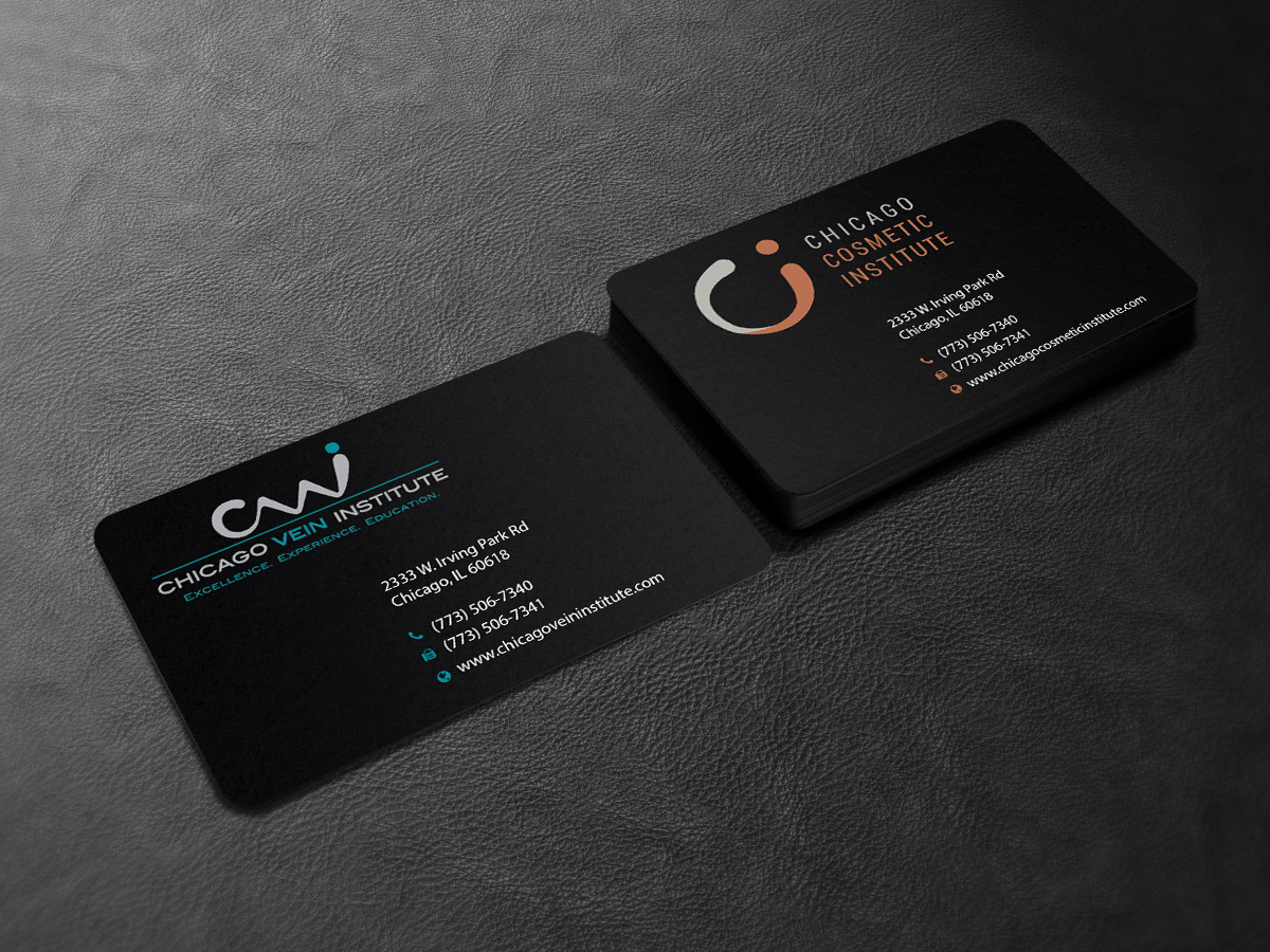 Business Card Design by Creations Box 2015 for Chicago Vein Institute | Design #10304316