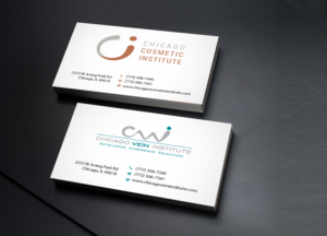Diseño de Tarjeta de Presentación por Creations Box 2015 para Chicago Vein Institute | Diseño: #10304319