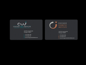 Diseño de Tarjeta de Presentación por Creations Box 2015 para Chicago Vein Institute | Diseño: #10304321