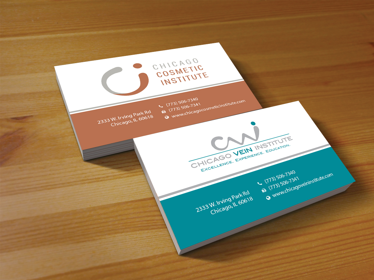 Diseño de Tarjeta de Presentación por Creations Box 2015 para Chicago Vein Institute | Diseño #10304323
