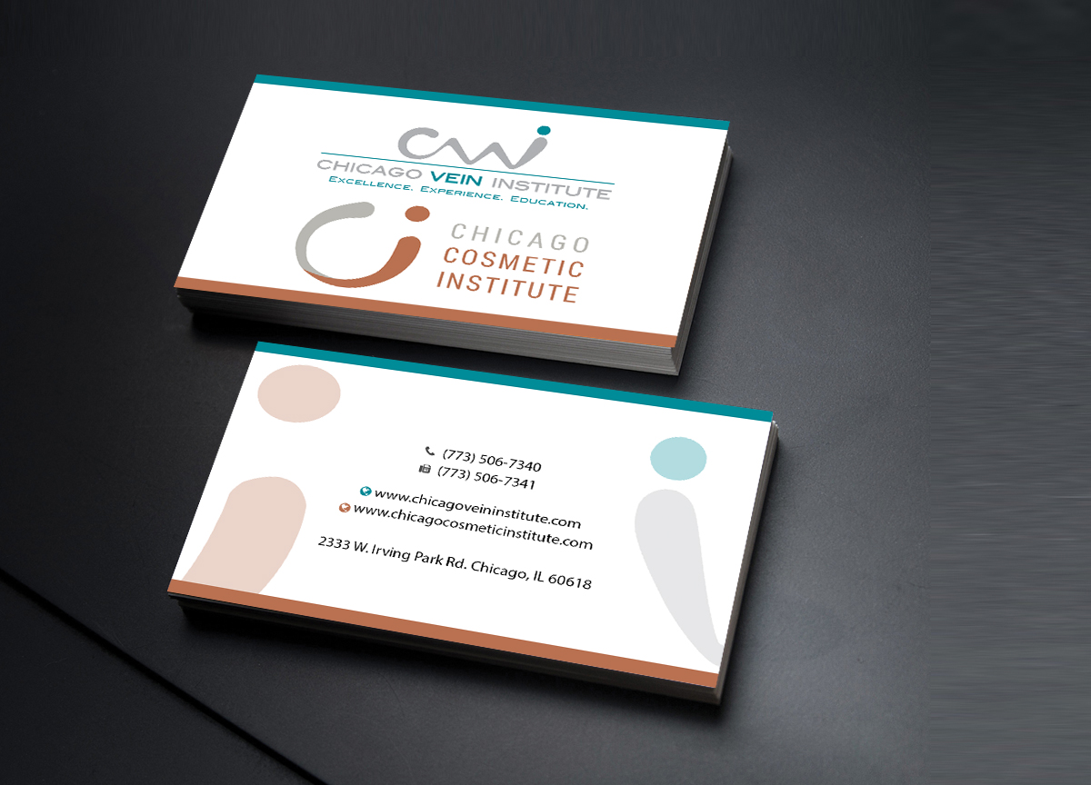 Diseño de Tarjeta de Presentación por Creations Box 2015 para Chicago Vein Institute | Diseño #10304330