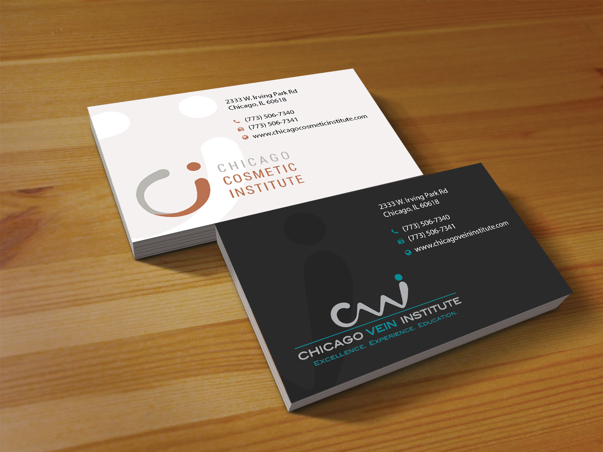 Business Card Design by Creations Box 2015 for Chicago Vein Institute | Design #10304331