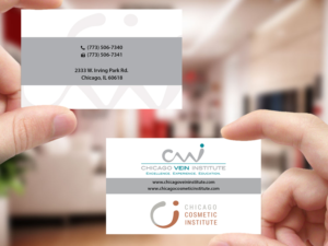 Business Card Design by Creations Box 2015 for Chicago Vein Institute | Design: #10304333