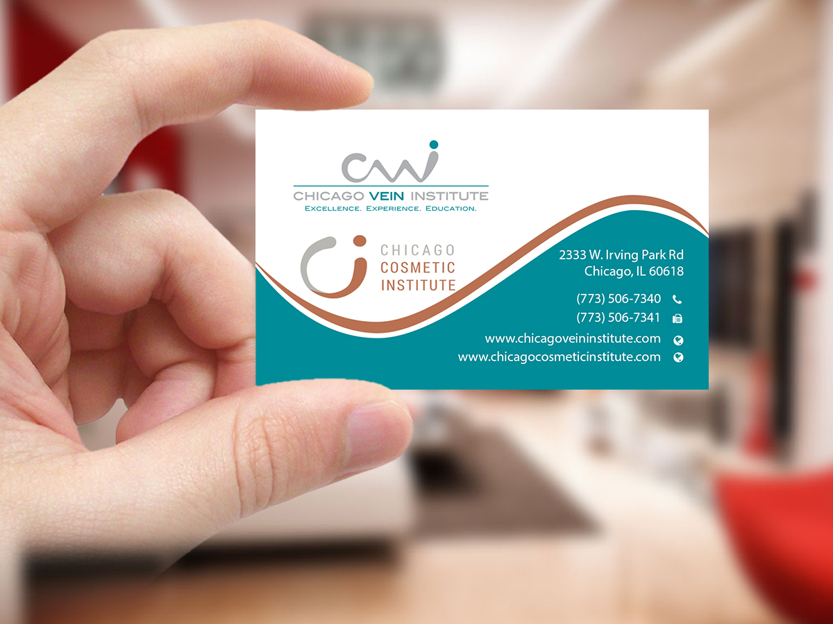 Business Card Design by Creations Box 2015 for Chicago Vein Institute | Design #10304335