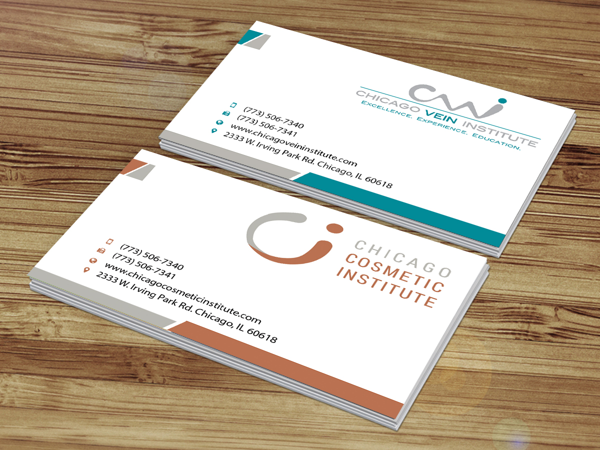 Business Card Design by Creations Box 2015 for Chicago Vein Institute | Design #10304338