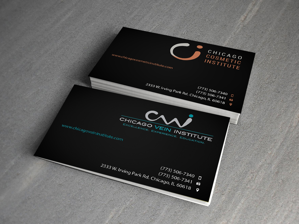Business Card Design by Creations Box 2015 for Chicago Vein Institute | Design #10304339