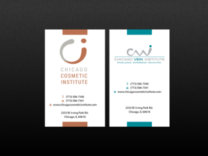 Business Card Design by Creations Box 2015 for Chicago Vein Institute | Design: #10304341