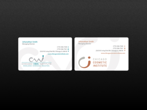 Business Card Design by Creations Box 2015 for Chicago Vein Institute | Design: #10309027