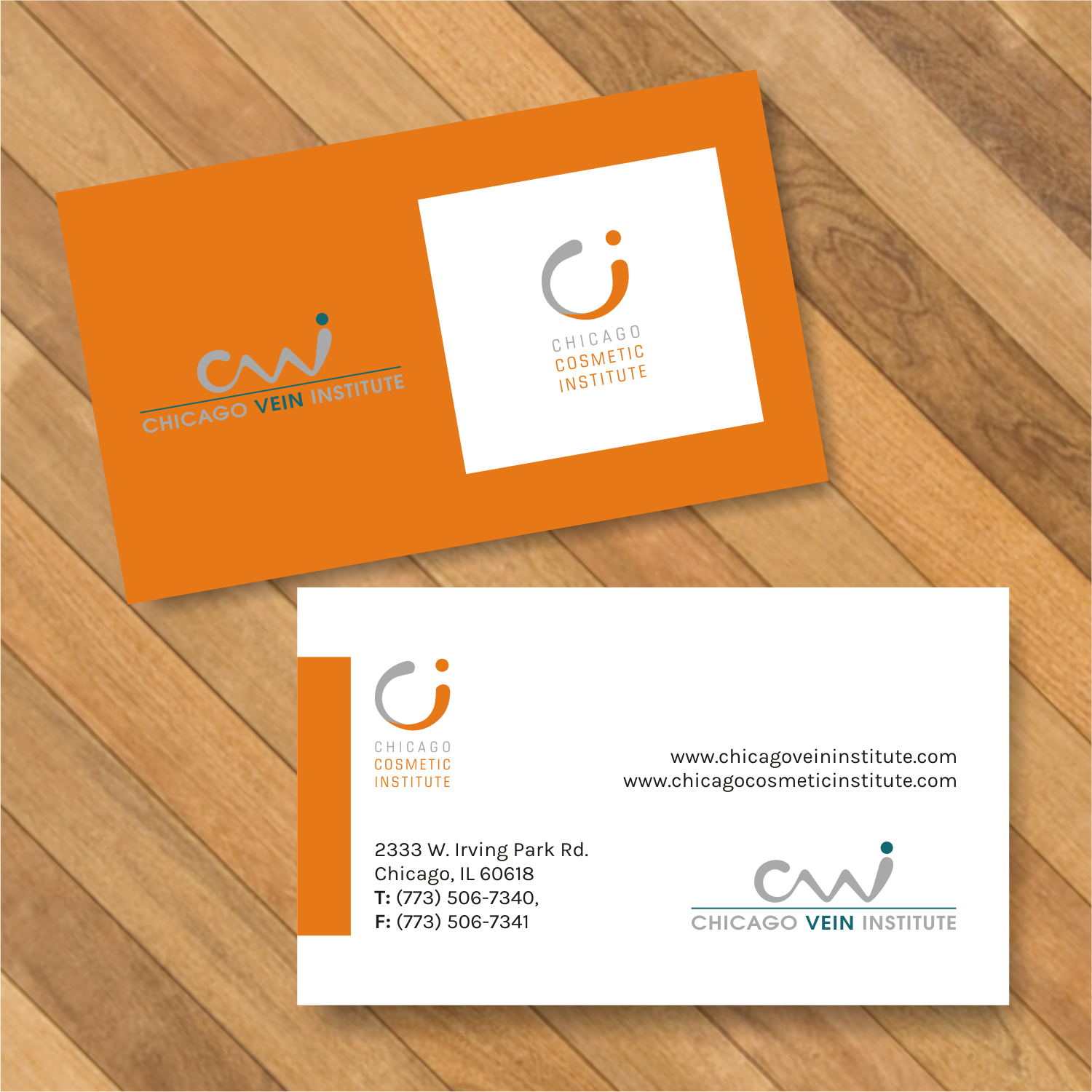 Business Card Design by rhalder4 for Chicago Vein Institute | Design #10316115