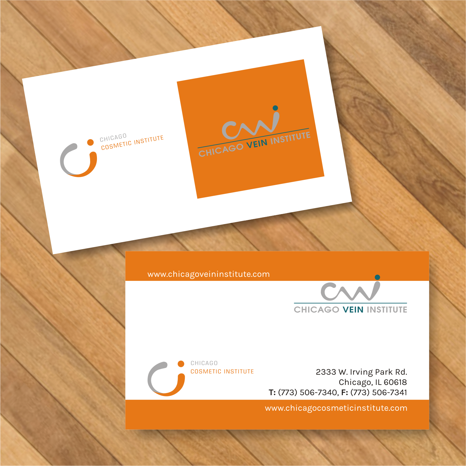 Business Card Design by rhalder4 for Chicago Vein Institute | Design #10316125