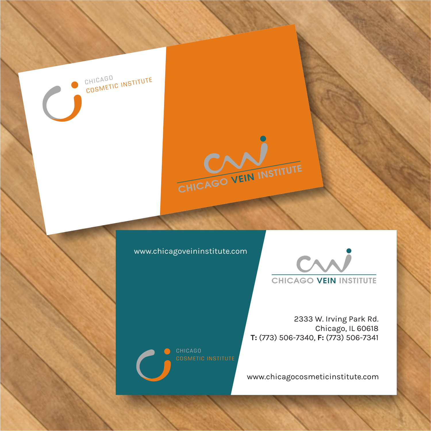 Business Card Design by rhalder4 for Chicago Vein Institute | Design #10316143