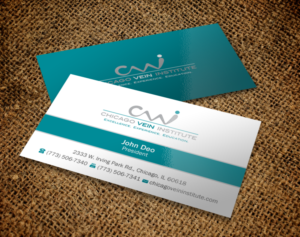 Business Card Design by Brand aid for Chicago Vein Institute | Design: #10299002