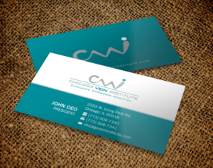 Business Card Design by Brand aid for Chicago Vein Institute | Design: #10312307