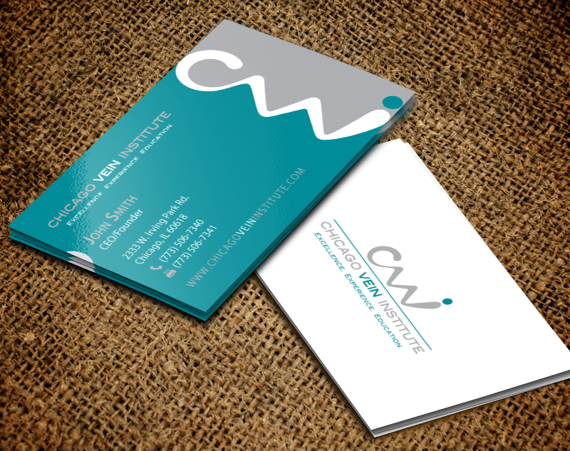 Business Card Design by chandrayaan.creative for Chicago Vein Institute | Design #10309990