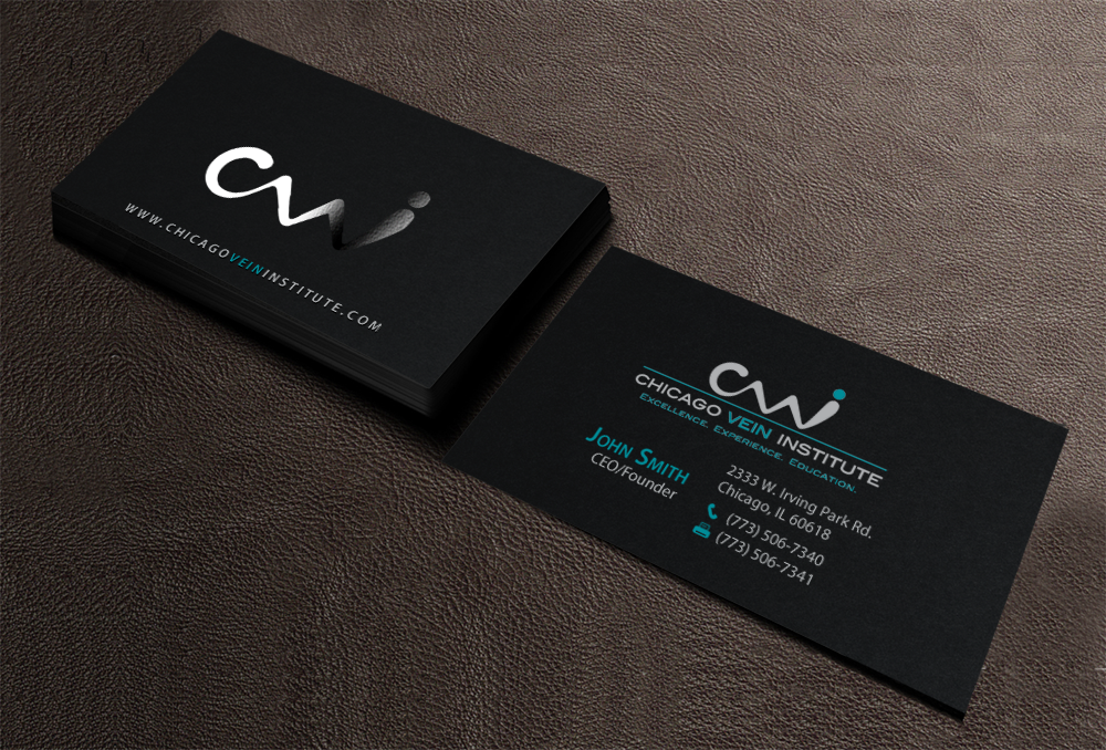 Business Card Design by chandrayaan.creative for Chicago Vein Institute | Design #10312293