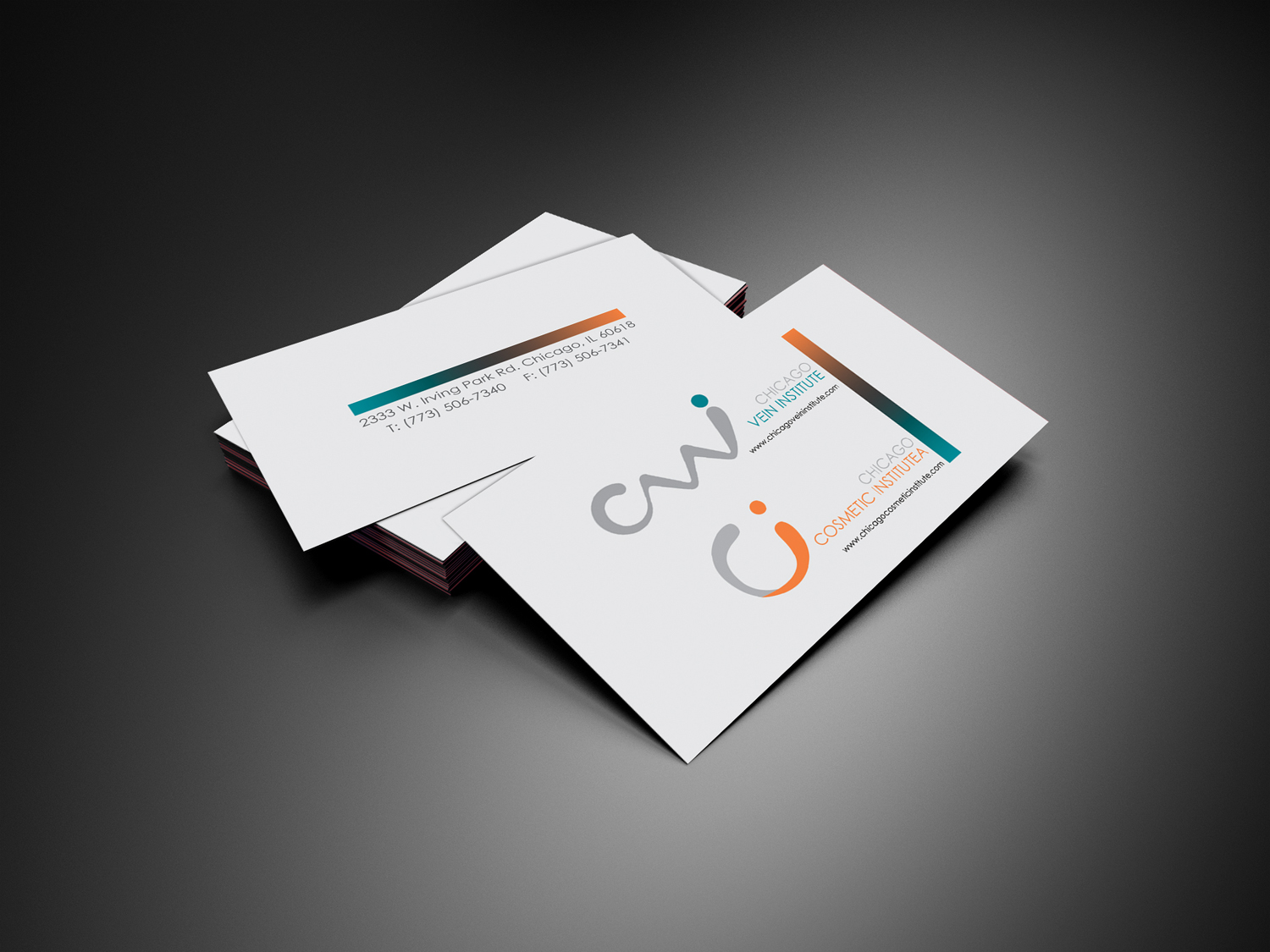 Business Card Design by Alireza Shekouhian for Chicago Vein Institute | Design #10349036