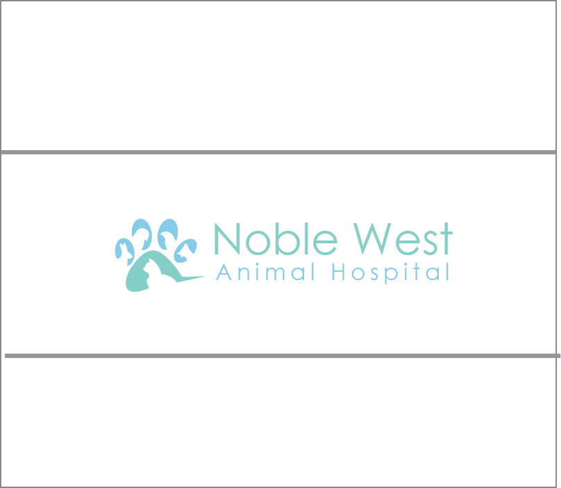 Logo Design by Tere G artwork for Noble West Animal Hospital | Design #10316840