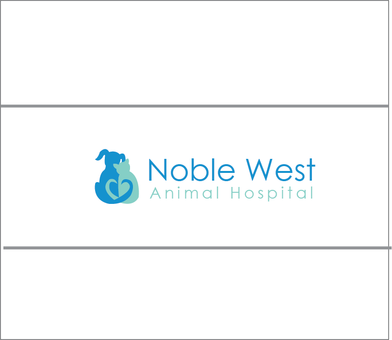 Logo Design by Tere G artwork for Noble West Animal Hospital | Design #10316842