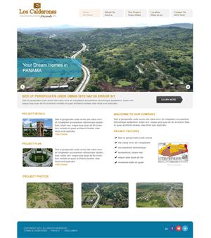 Web Design by pb for this project | Design: #2189599