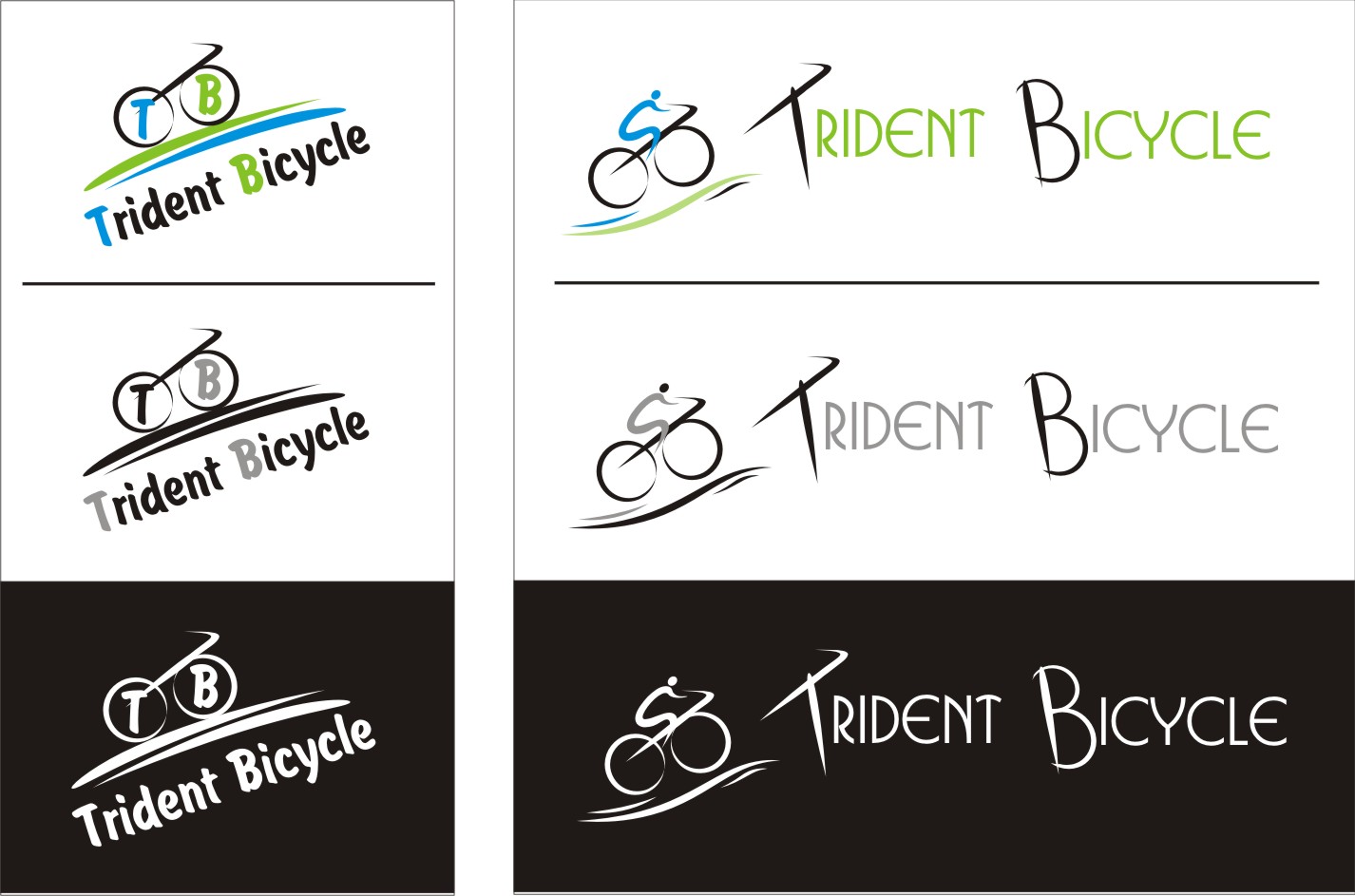 Logo Design by ivantarlev for Trident Bicycle Company | Design #2175518