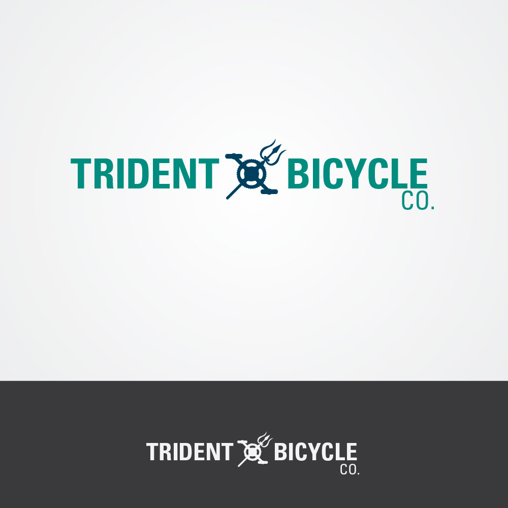 Logo Design by Oct-O-Ray Design for Trident Bicycle Company | Design #2224857