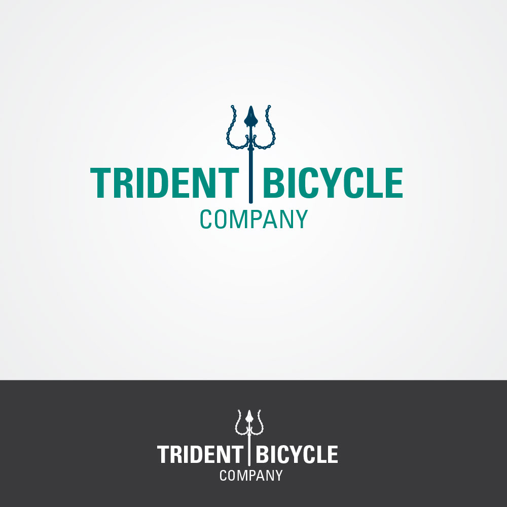 Logo Design by Oct-O-Ray Design for Trident Bicycle Company | Design #2225888