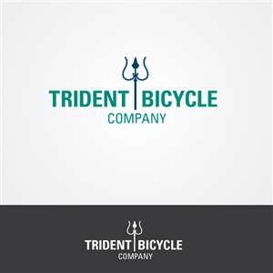 Trident Bicycle | Logo Design by Oct-O-Ray Design