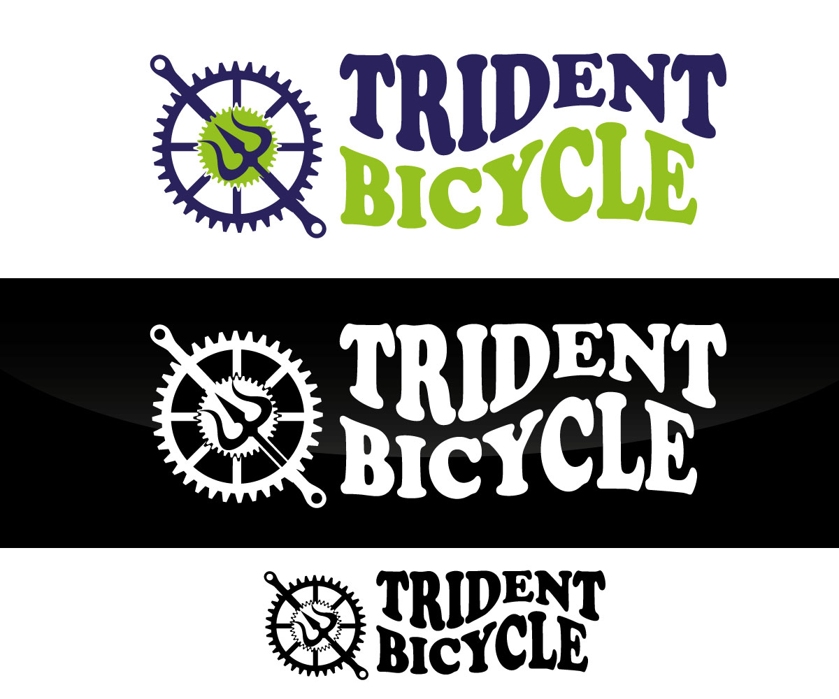 Logo Design by Crest Logo Designs for Trident Bicycle Company | Design #2192911
