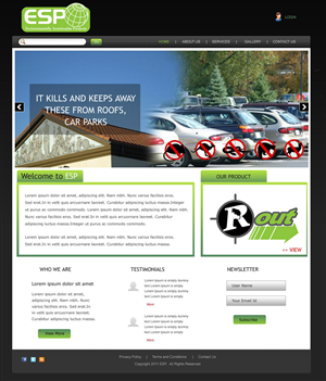 Web Design by pb for this project | Design: #454397