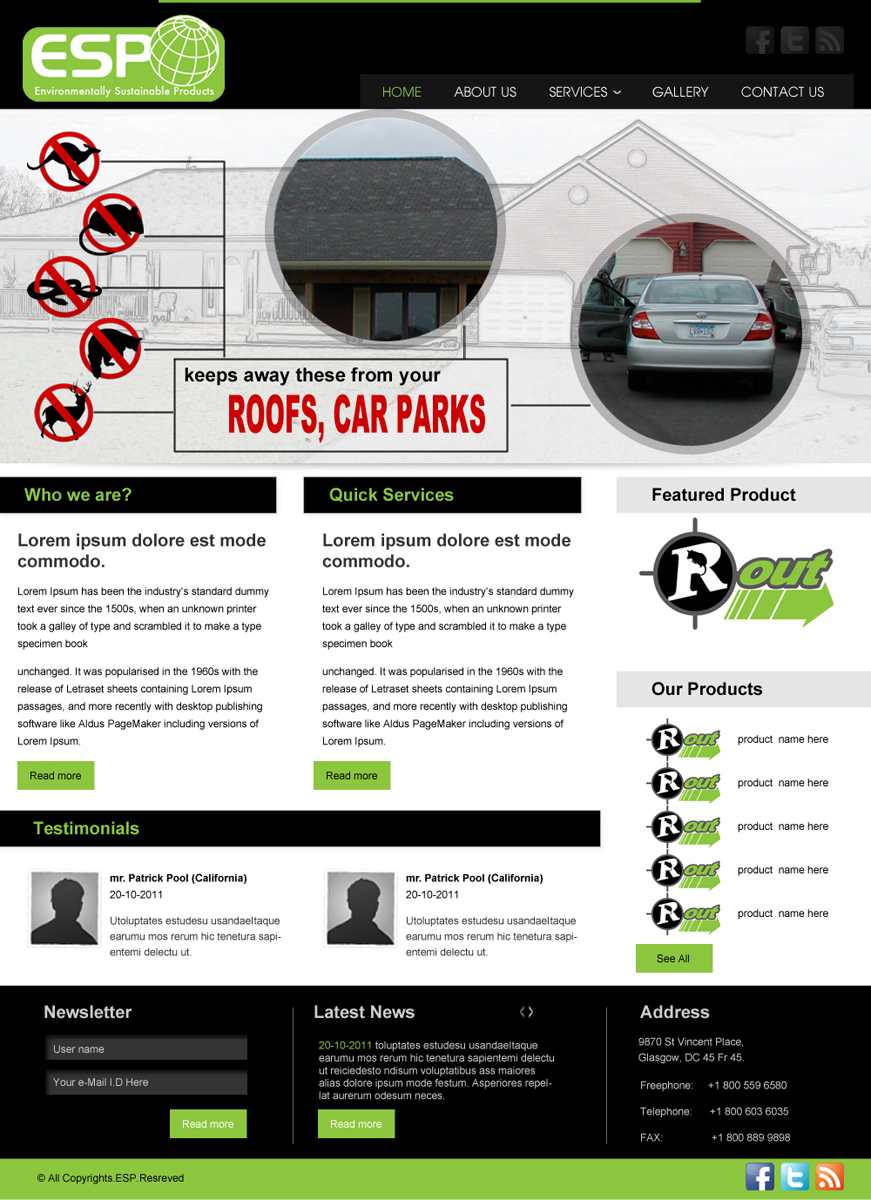 Web Design by pb for this project | Design #454404